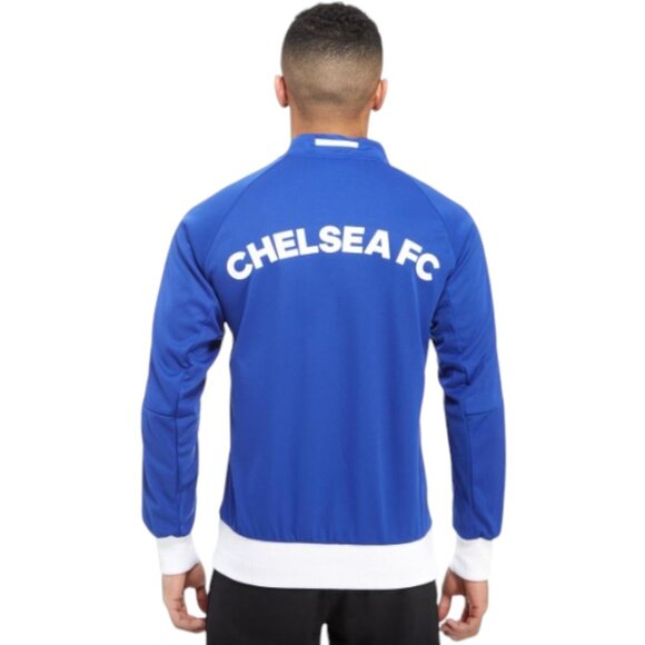 Men’s Adidas Chelsea FC Full Zip Anthem Jacket – Size M,  Blue and White NWOT - Picture 2 of 15